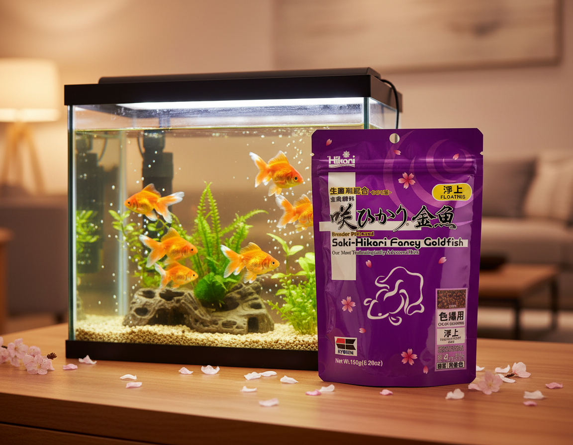 Saki-Hikari Fancy Goldfish Color Enhancing Drijvend 100 gr. - Afbeelding 2