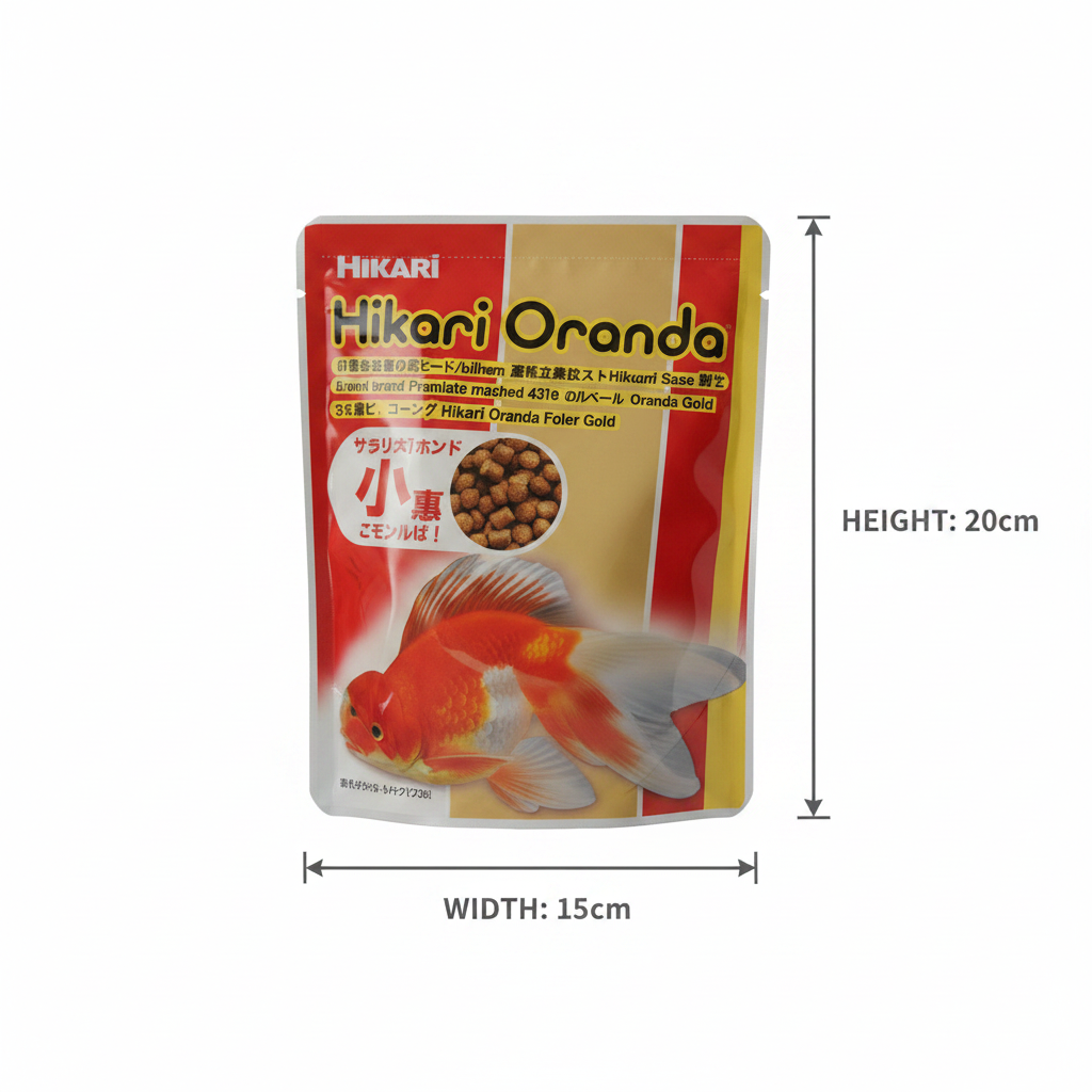 Hikari Oranda Gold Mini Pellet - Drijvend 100 gr. - Afbeelding 4